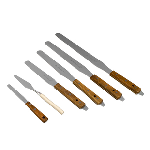 青禾艺术涂料调色刀乳胶漆油漆调漆刀搅拌刀加厚加长不锈钢调色棒