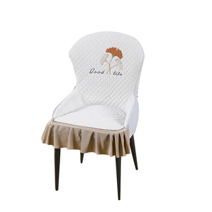 椅子套罩轻奢新款弧形餐桌椅套异形防滑通用家用座椅套凳子套罩K2