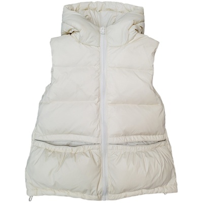 秋冬新款亲子连帽中童羽绒马甲