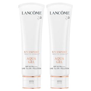 Lancome/兰蔻小白管防晒霜50ml*2通勤高倍隔离清爽贴妆亲肤防晒乳