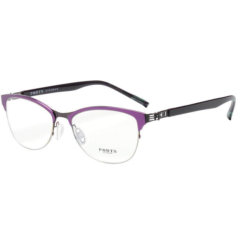 PORTS眼镜框光学架女款近视镜潮框复古简约光学镜POF11501