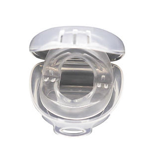 jsch上下双层睡觉防磨嘴牙套防咬舌头矫正器透明成人夜间防磨牙套