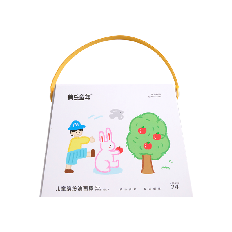 美乐童年儿童缤纷超软油画棒
