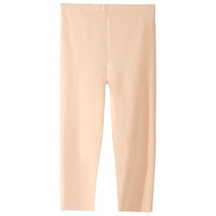 七分打底裤加绒秋裤女保暖裤五分内搭秋冬天裙子半腿裤中裤女短款