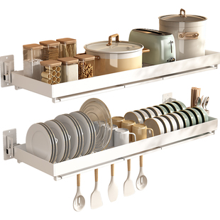 厨房窗台置物架壁挂式水池上方放碗架沥水架碗碟盘子收纳架可定制