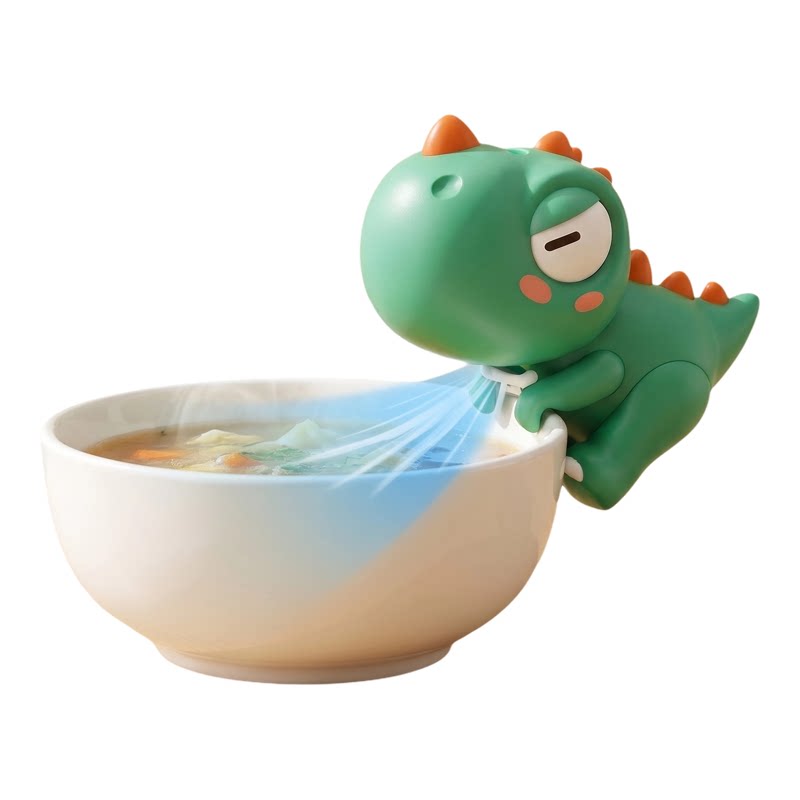宝宝辅食无叶吹饭小风扇强劲