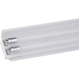 佛山照明 T8LED灯管双管工程灯双支带罩支架1.2米日光灯双管平盖