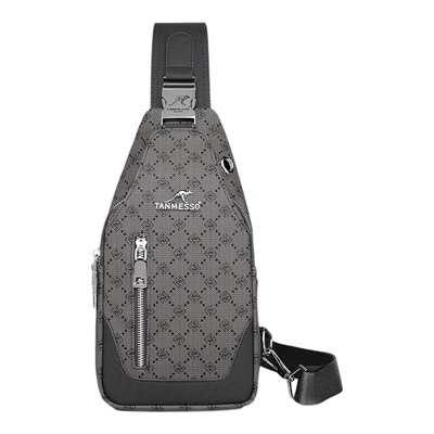 男士多功能斜跨胸包休闲户外腰包