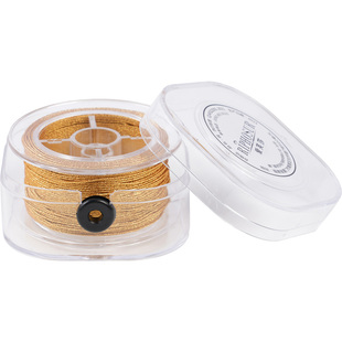 金线编绳金丝线手工编织绳3/6/9/12股72号玉线手链手绳材料幻彩线