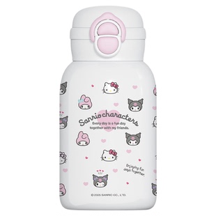 hellokitty保温杯女生可爱带吸管水杯新款2026高颜值双饮杯子礼物