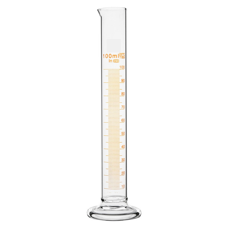 A级玻璃量筒直型刻度量杯5ml10ml25ml50ml100ml250ml500ml1000ml