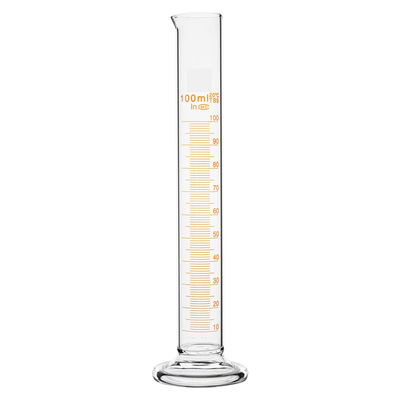 正品玺玻玻璃量筒高硼硅包过检