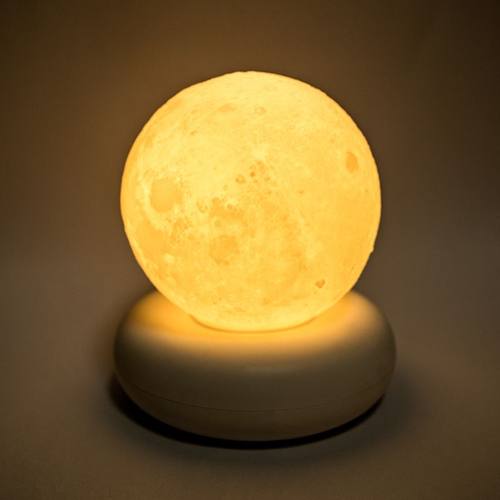 萌宠小夜灯卧室睡眠灯儿童睡伴灯月球婴儿喂奶床头灯护眼小夜灯