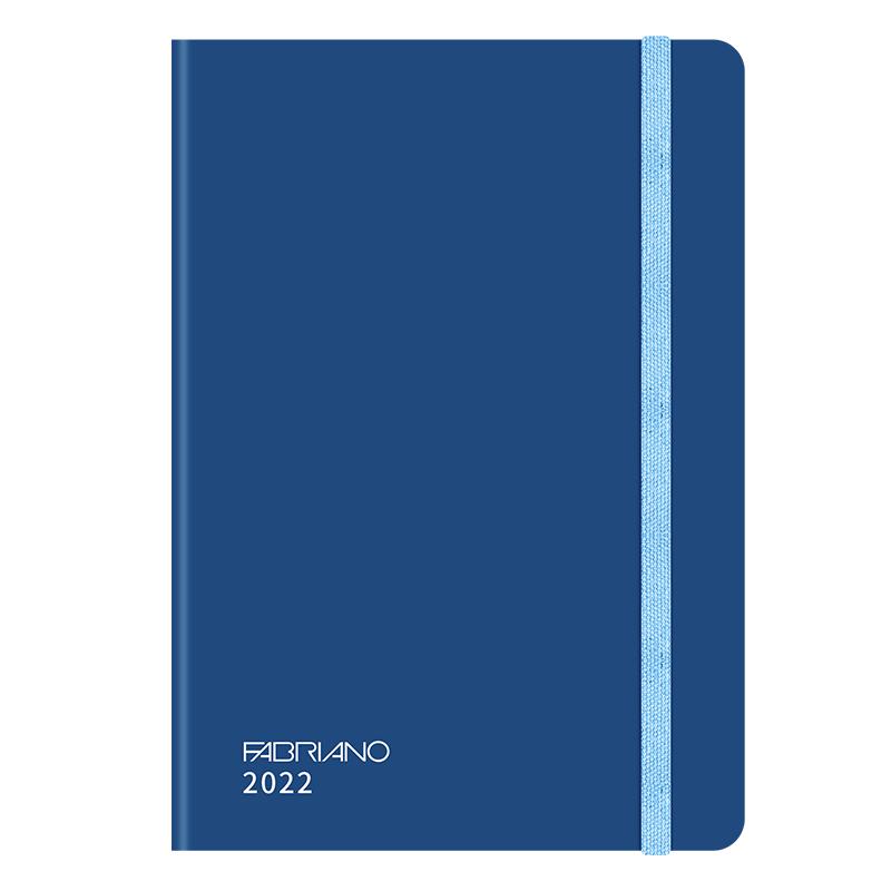 官方旗舰店意大利进口FABRIANO笔记本飞碧纳绑带2022年日历周历本规划自填日期HOBO用手帐计划日记日程记事本