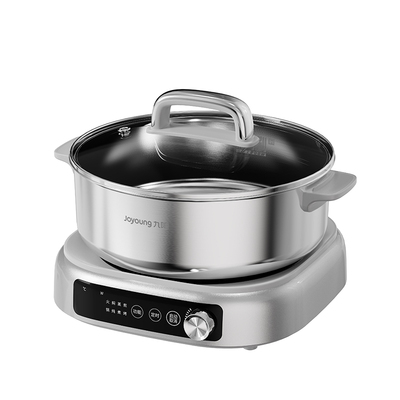 九阳电煮锅电热火锅不锈钢0涂层