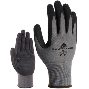 代尔塔丁晴橡胶耐磨机械防滑防油汽修工作干活劳保电子触摸屏手套