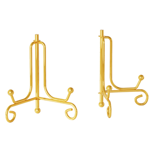 赏盘托架盘子支架相框展示瓷盘碟子圆盘装饰摆件钟表普洱茶饼架子