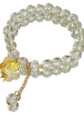 夏日小清新蝴蝶吊坠手链女款