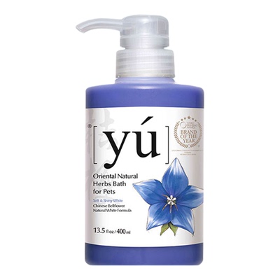 YU东方森草桔梗宠物沐浴露400ml