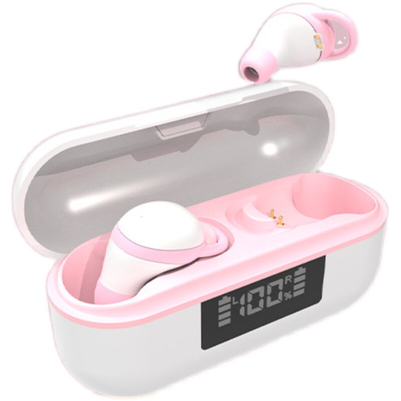 睡眠耳机入耳式无线蓝牙5.1睡觉侧睡不压耳防降噪隔音迷你不闪灯