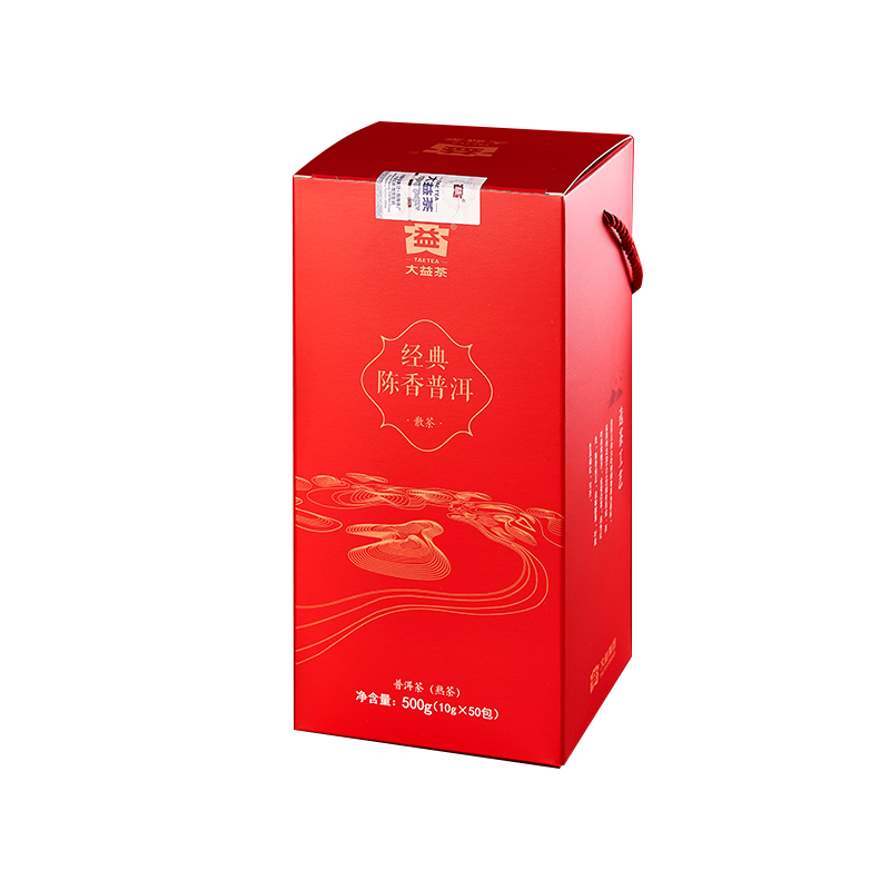 大益经典陈香普洱散茶10g/袋熟茶