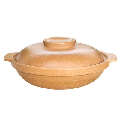 平定无釉耐烧土砂浅锅平底电陶炉