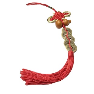 铜钱串挂件钱串子中国结五帝钱葫芦挂件压门槛门对门对窗化解挂件