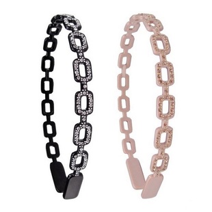 高版！高端法式发箍镶钻亚简洁山日常头箍历水钻镂空大压发卡防滑