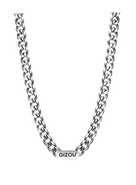 美式永不掉色拼接古巴项链