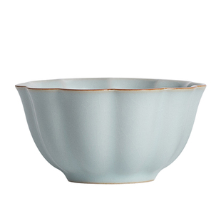 国级大师陈为坦手工汝窑主人杯茶杯高端陶瓷品茗杯单杯对杯送礼物