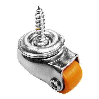 免打孔粘贴式轮子静音小号万向轮