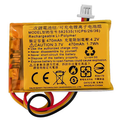安全提示：记录仪用耐高温锂电池