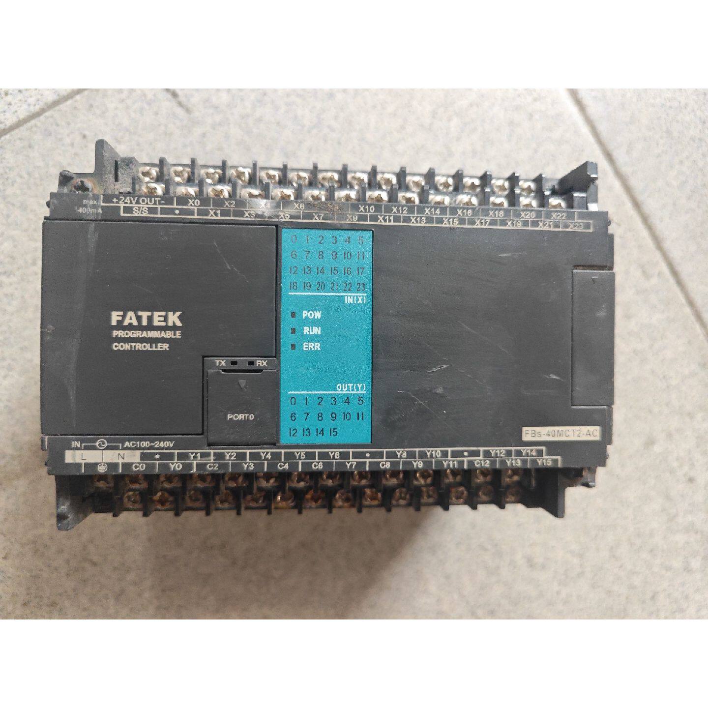 议价FATEK永宏PLC FBs-40MCT2-AC，拆机件，台
