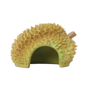 寄居蟹榴莲躲避窝～水果树脂大口径躲避屋造景饲养箱缸豆丁螃蟹