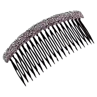 繁星碎钻倒插梳发夹女2025新款前额刘海碎发整理神器固定发梳头饰