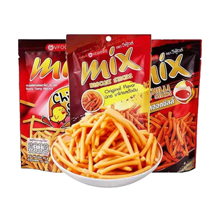 【自营】泰国进口VFOODS MIX脆脆条咪咪条虾条薯条解馋网红小零食