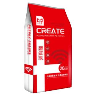 大农盟教槽料盟初乳小猪奶粉替代母乳猪教槽料开口料饲料适口性强