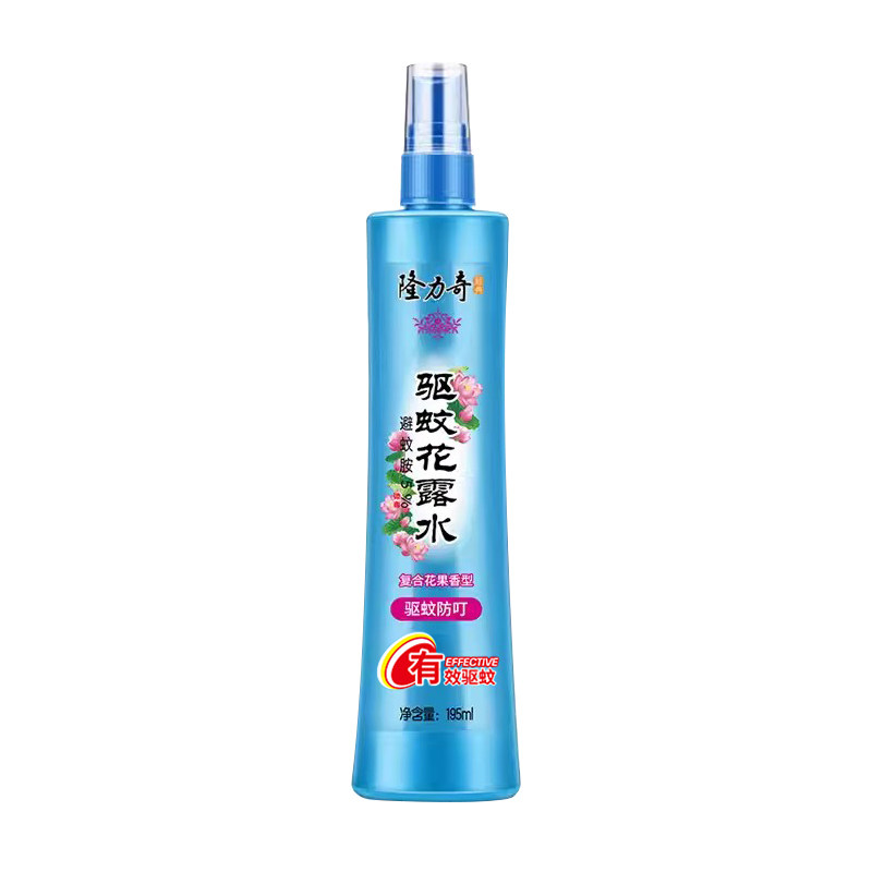 隆力奇花果香驱蚊花露水持久喷雾
