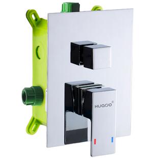 热熔暗装铜冷热水盒预埋混水阀入墙暗藏式白花洒淋浴器开关配件