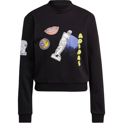 Adidas/阿迪达斯正品三叶草当季新款女子运动休闲套头衫 GN4376