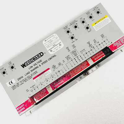 WOODWARD 2301A LOAD SHARING AND SPEED CONTROL 9907-018 REV.H