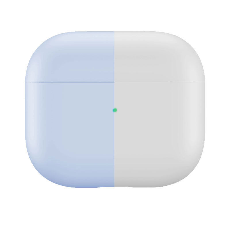 适用于airpods4保护套pro3二代USBC口通用硅胶透明软壳超薄创意小众贴纸膜高级简约潮牌