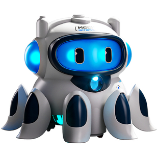 儿童1一3两岁半0宝宝2益智早教婴儿电动玩具会动喷雾小章鱼男女孩