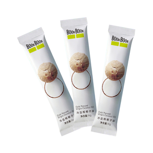 【天猫u先】BoonBoon椰满满冷榨椰子油烘焙食用油护发漱口6g*3条