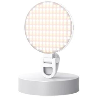 【W&P2025年终特惠】手机补光灯自拍便携式拍摄专用摄影美食主播直播面部打光灯通用手持户外桌面美颜灯全屏