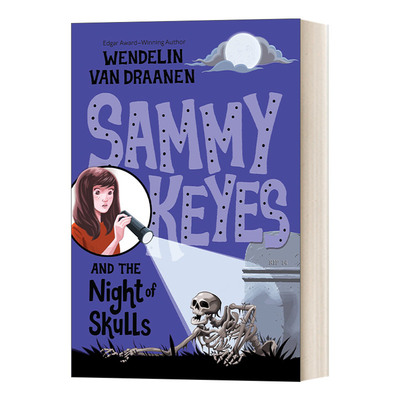 英文原版 Sammy Keyes 14 萨米凯斯系列14：骷髅之夜 Wendelin Van Draanen 青少年悬疑喜剧小说 英文版 进口英语原版书籍