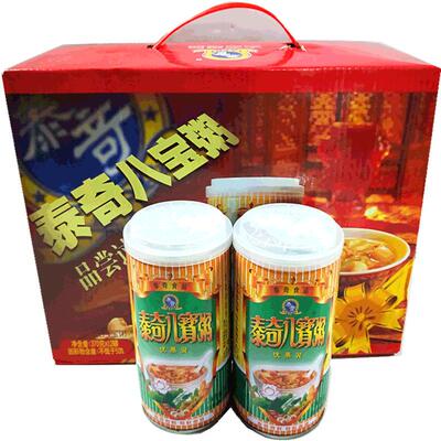 370克12瓶优惠装红豆泰奇八宝粥