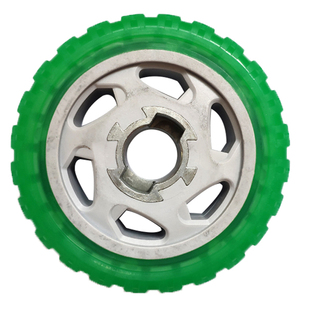 原装正品阿尔卡诺ALCANO八字走轮开门电机轮子尼龙PU轮子总成配件