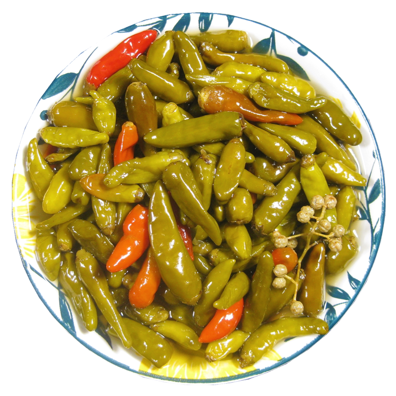 重庆泡青椒灯笼椒泡红椒四川泡菜
