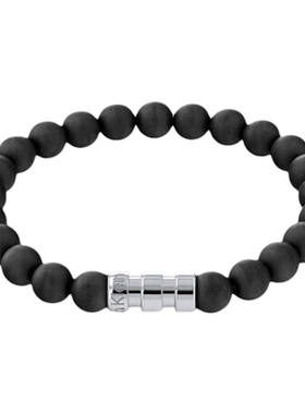 CK男士精钢念珠手链新年礼物